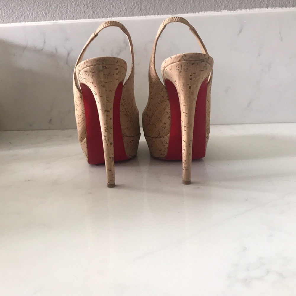 Christian Louboutin Cork Bianca